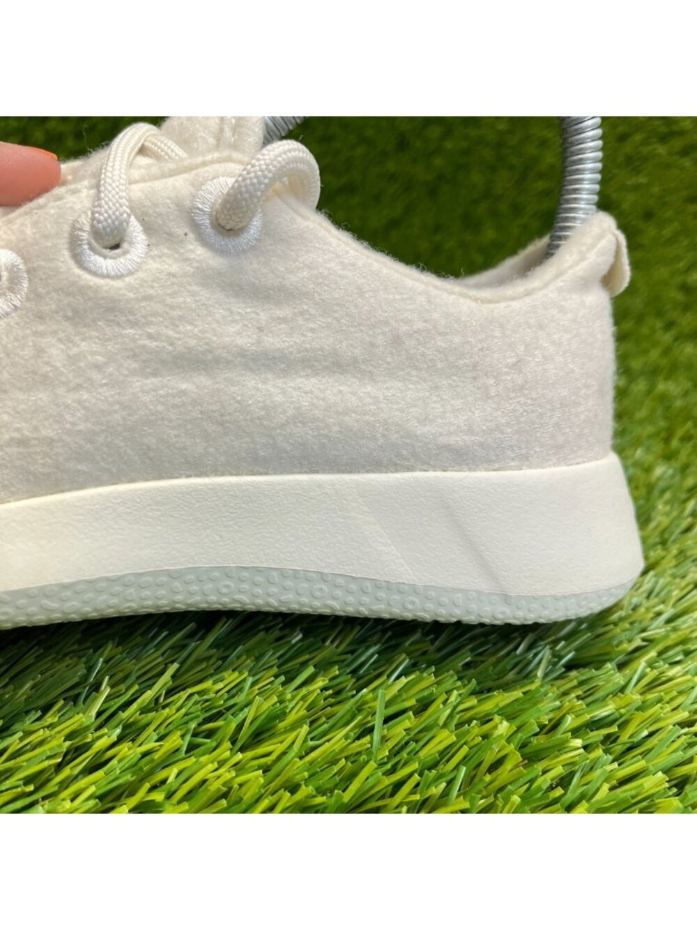 Allbirds Wool Runners Natural White Womens Size 6 Running Walking Shoes Sneakers - Picture 4 of 11